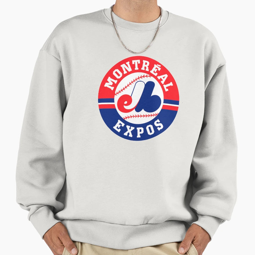 Baseball Montreal Expos Sweatshirt - Custom Art Print Unisex - T-Shirt, Sweatshirt, Hoodie
