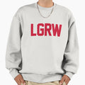 Lets Go Red Wings Sweatshirt - Custom Art Print for Adults - T-Shirt, Sweatshirt, Hoodie