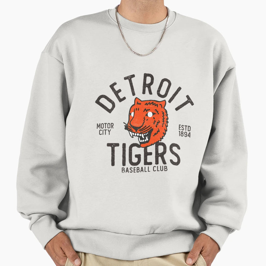 Detroit Tigers Est 1894 Sweatshirt - Fun Novelty Design Unisex - T-Shirt, Sweatshirt, Hoodie