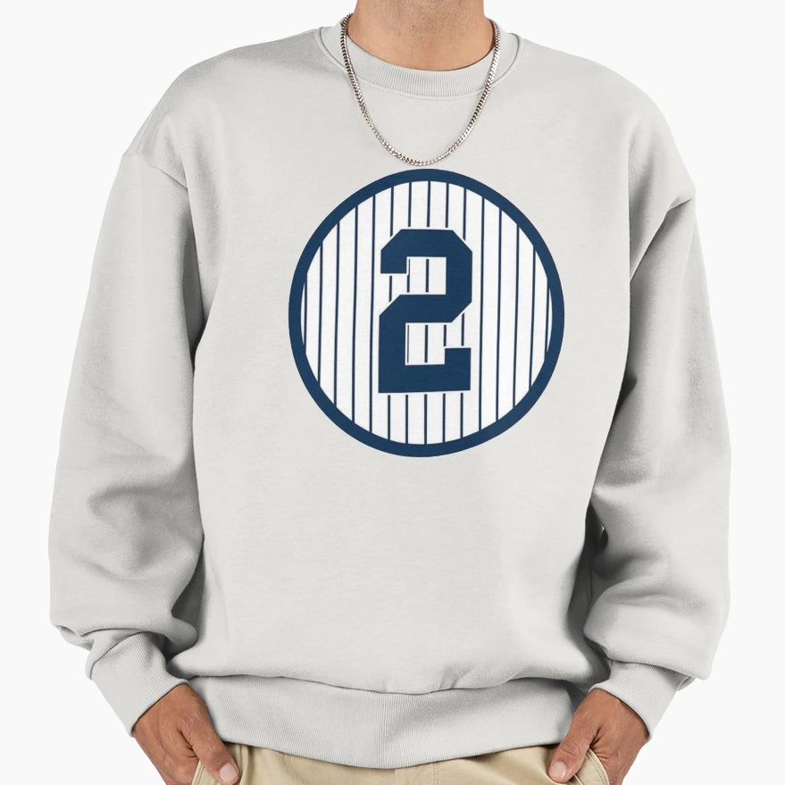 Derek Jeter New York 2 Sweatshirt - Trendy Graphic Men Women - T-Shirt, Sweatshirt, Hoodie