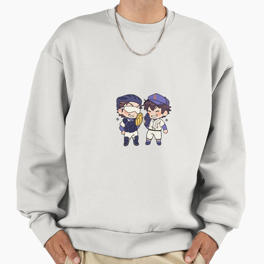 Miyuki And Sawamura Sweatshirt - Unique Graphic for Adults - T-Shirt, Sweatshirt, Hoodie