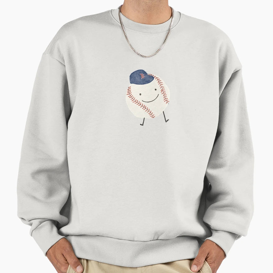 Sox Baseball Sweatshirt - Minimalist Print for Adults - T-Shirt, Sweatshirt, Hoodie