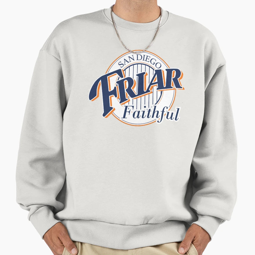 San Diego Friar Faithful Sweatshirt - Custom Art Print Unisex - T-Shirt, Sweatshirt, Hoodie