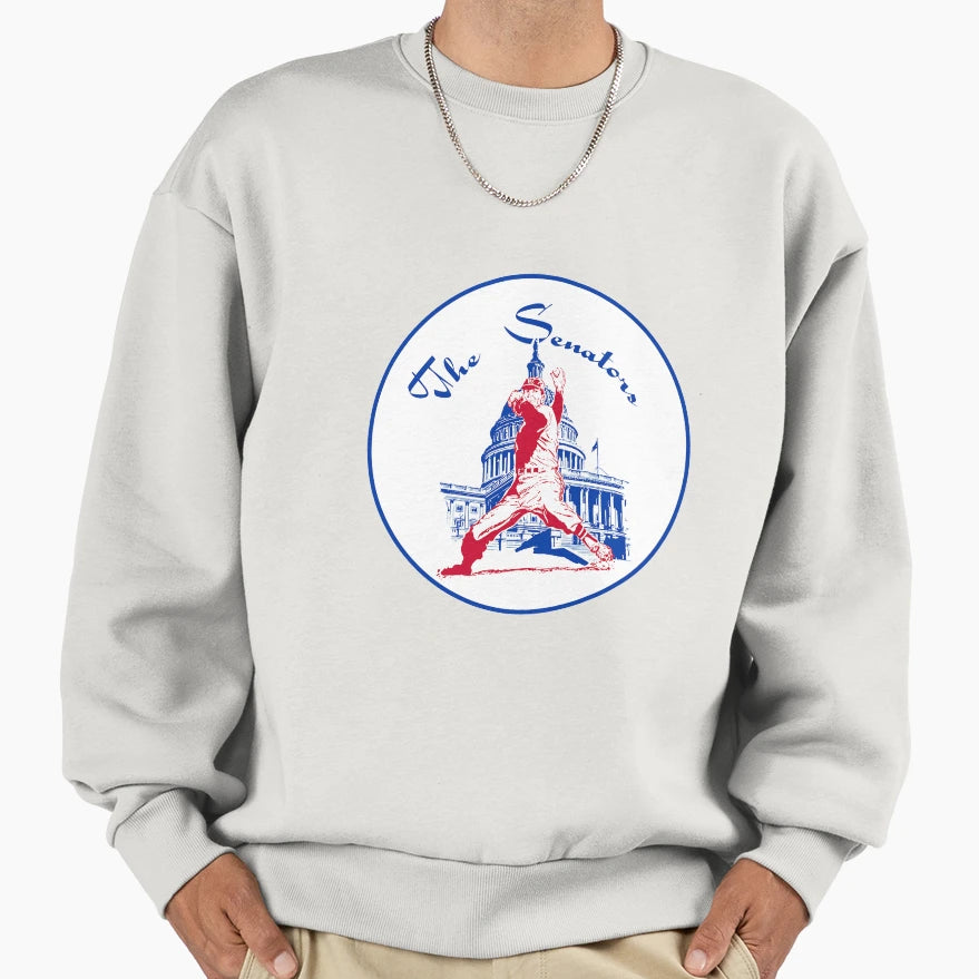 Washington Senators Alternate Logo Sweatshirt - Minimalist Print Unisex - T-Shirt, Sweatshirt, Hoodie