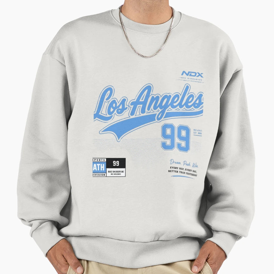 Ndx Los Angeles 99 Sweatshirt - Minimalist Print Unisex - T-Shirt, Sweatshirt, Hoodie
