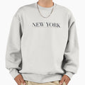 Luxury New York Sweatshirt - Minimalist Print Men Women - T-Shirt, Sweatshirt, Hoodie