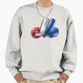 Montreal Expos Chrome Logo Sweatshirt - Streetwear Style Unisex - T-Shirt, Sweatshirt, Hoodie