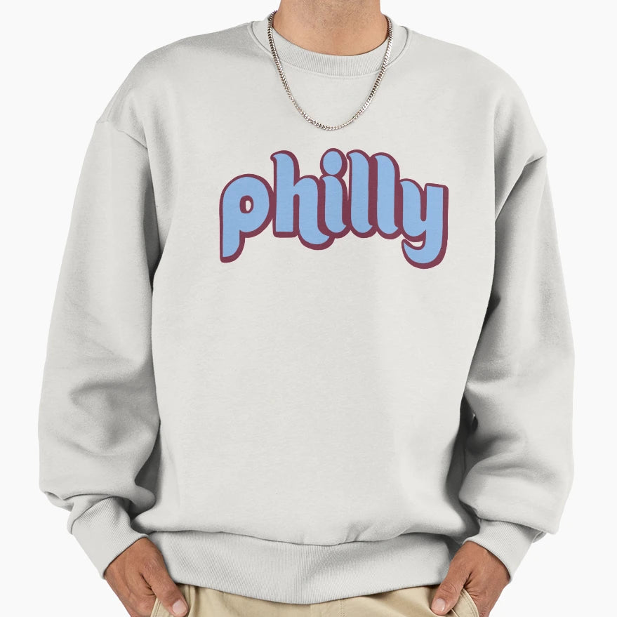 Philly Sweatshirt - Novelty Apparel for Adults - T-Shirt, Sweatshirt, Hoodie