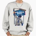 Welcome Back Baseball Game Energy Sweatshirt - Aesthetic Graphic Men Women - T-Shirt, Sweatshirt, Hoodie