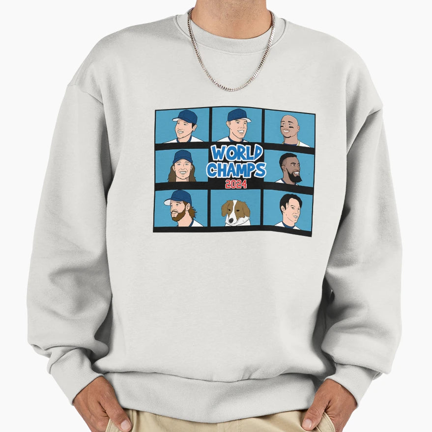 World Champs 24 Sweatshirt - Trendy Graphic Unisex - T-Shirt, Sweatshirt, Hoodie