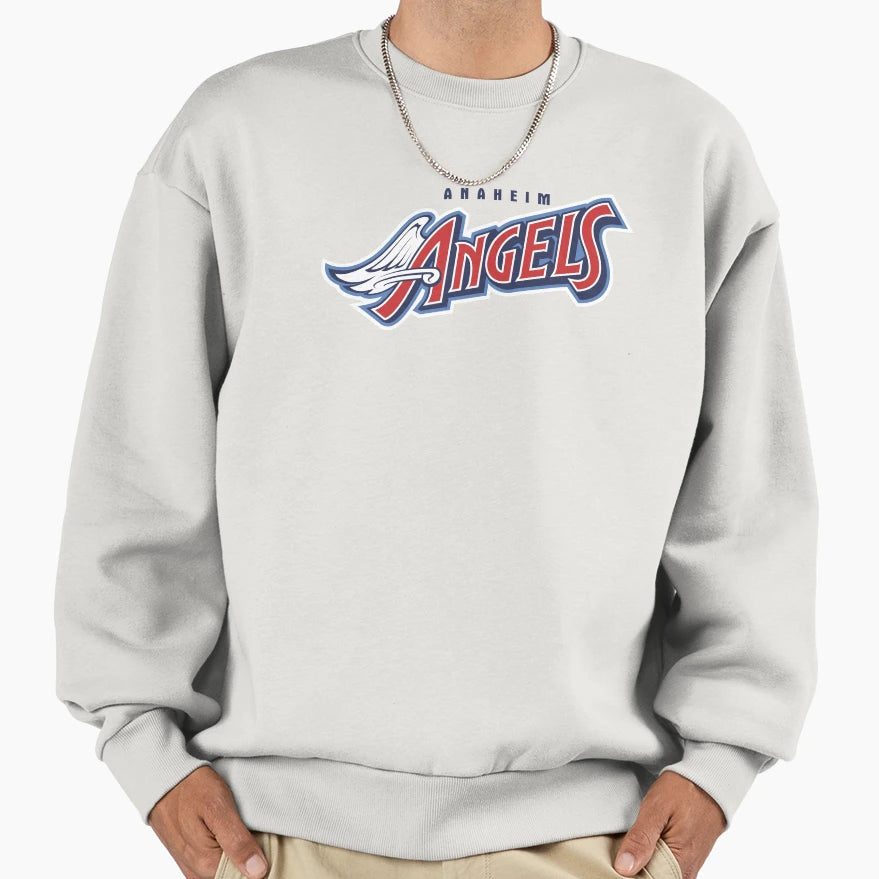 Anhm Winged Angls Sweatshirt - Minimalist Print Unisex - T-Shirt, Sweatshirt, Hoodie