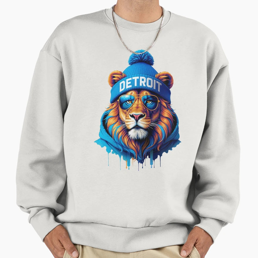 Detroit Lions Football Game Day Sweatshirt - Novelty Apparel for Adults - T-Shirt, Sweatshirt, Hoodie