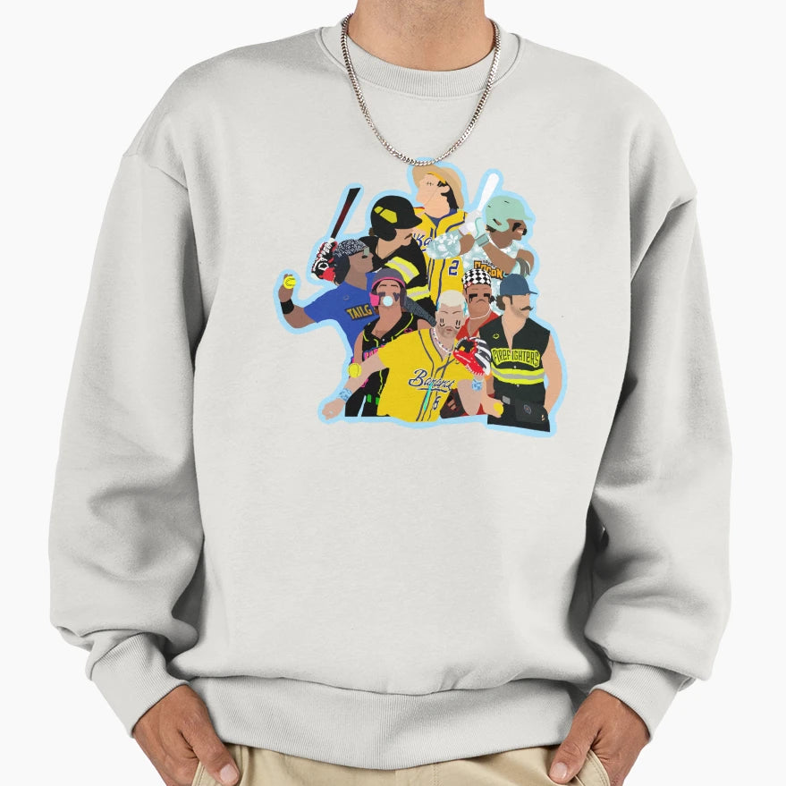 Banana Ball Players Sweatshirt - Novelty Apparel for Adults - T-Shirt, Sweatshirt, Hoodie