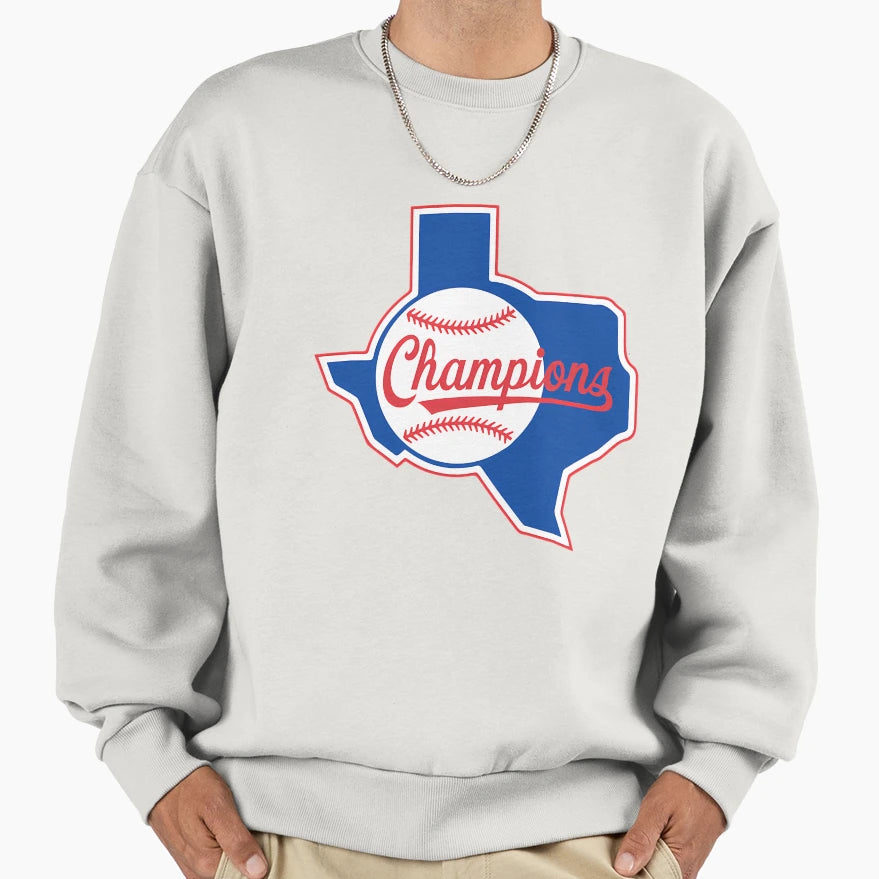 Texas Champions Logo 2 Sweatshirt - Graphic Print Men Women - T-Shirt, Sweatshirt, Hoodie
