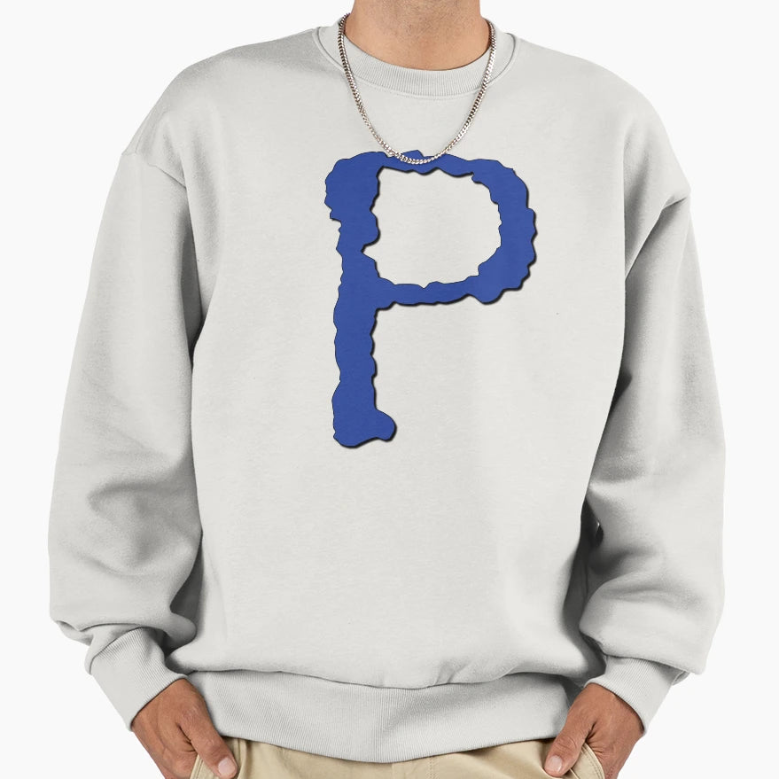 P Letter Letter P Sweatshirt - Unique Graphic Men Women - T-Shirt, Sweatshirt, Hoodie