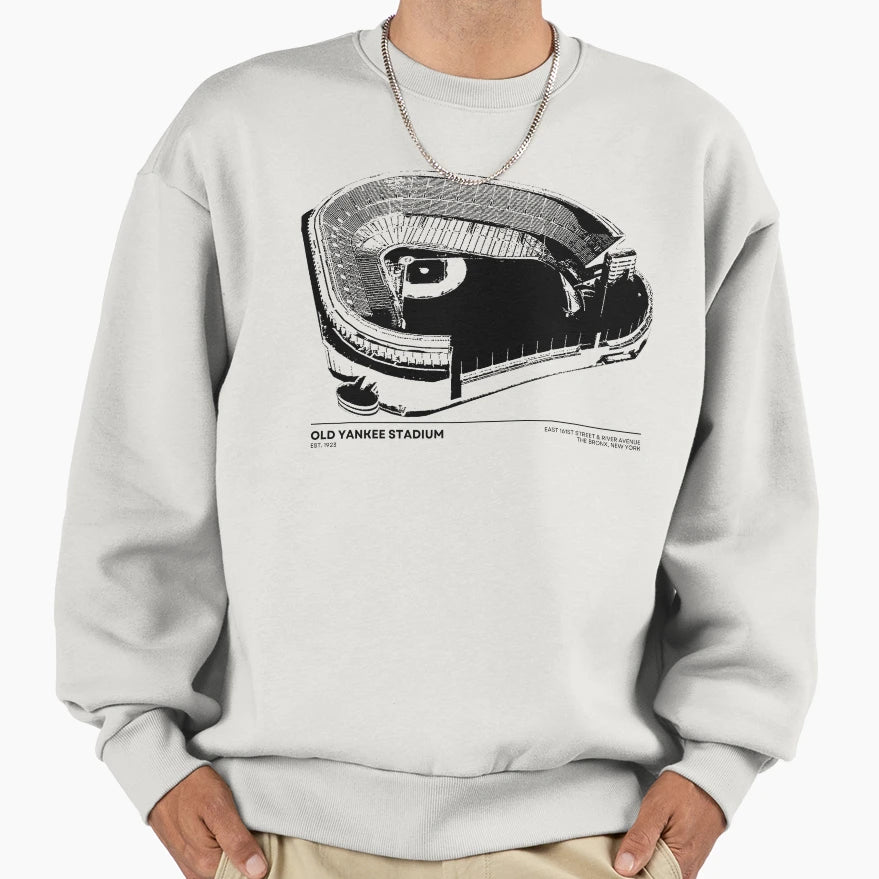 Old Yankee Stadium Sweatshirt - Casual Everyday Wear Men Women - T-Shirt, Sweatshirt, Hoodie