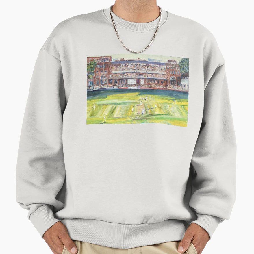 Lords Cricket Ground Original Sweatshirt - Casual Everyday Wear for Adults - T-Shirt, Sweatshirt, Hoodie