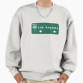 Los Angeles Ca 101 South Highway Sign Sweatshirt - Graphic Print Men Women - T-Shirt, Sweatshirt, Hoodie