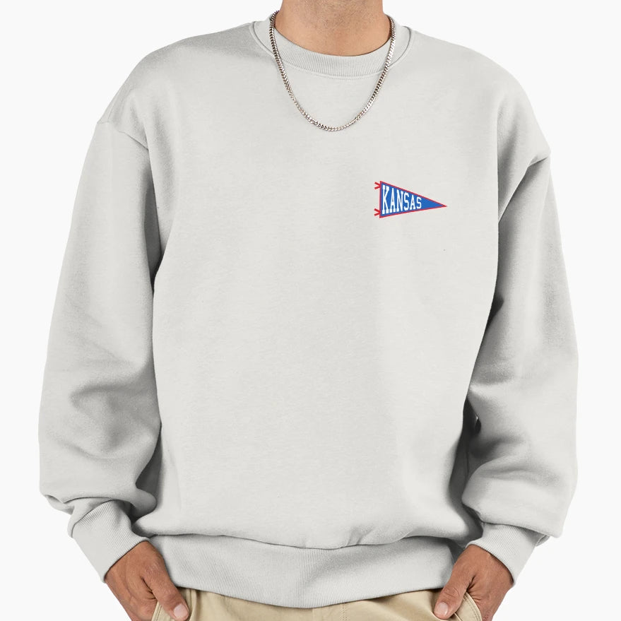 Kansas Pendant Sweatshirt - Unique Graphic Unisex - T-Shirt, Sweatshirt, Hoodie