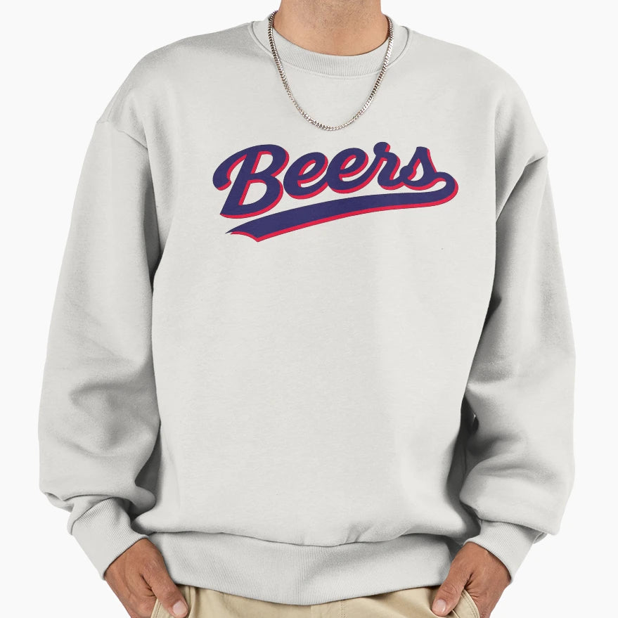 Beers Sweatshirt - Aesthetic Graphic Men Women - T-Shirt, Sweatshirt, Hoodie