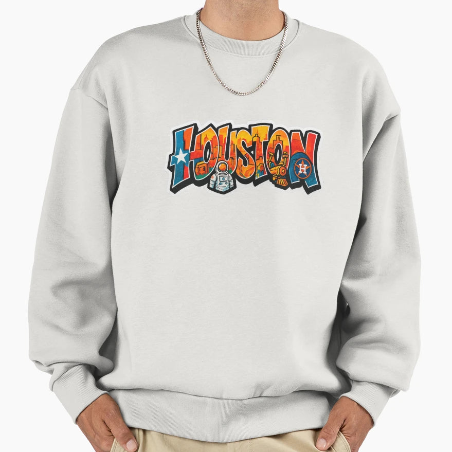Houston Sweatshirt - Streetwear Style Men Women - T-Shirt, Sweatshirt, Hoodie