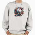 Baseball Sweatshirt - Graphic Print Men Women - T-Shirt, Sweatshirt, Hoodie