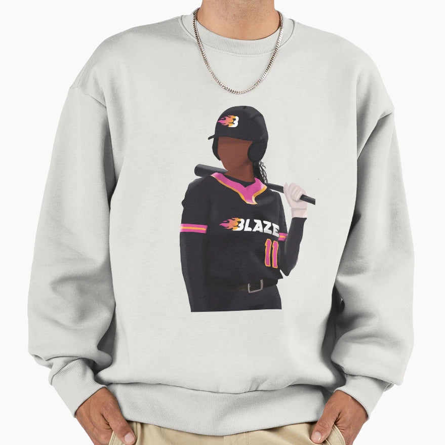 Aliyah Andrews Ausl Blaze Sweatshirt - Custom Art Print Unisex - T-Shirt, Sweatshirt, Hoodie