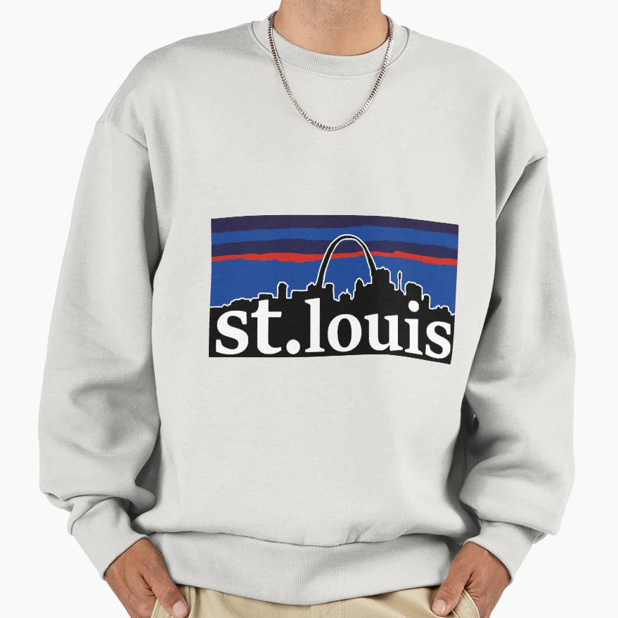 St Louis Sweatshirt - Streetwear Style Men Women - T-Shirt, Sweatshirt, Hoodie