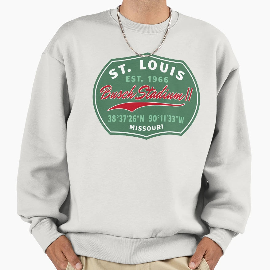Baseball Under Arch Sweatshirt - Minimalist Print Men Women - T-Shirt, Sweatshirt, Hoodie