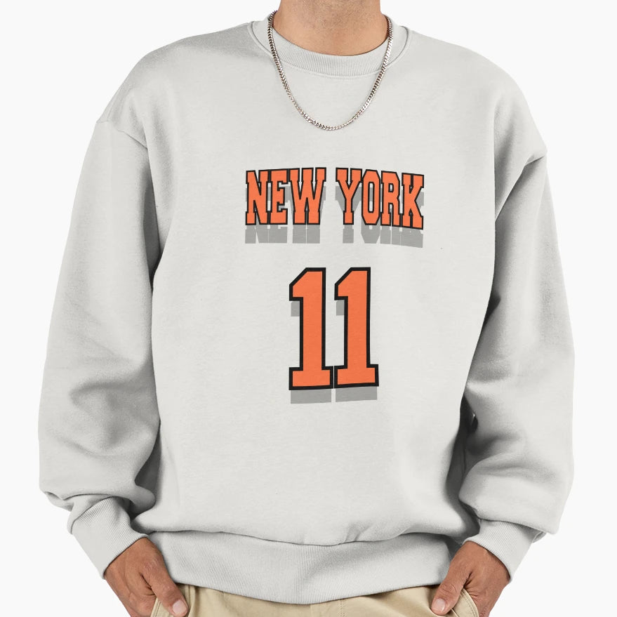 Jalen Brunson Knicks 11 Sweatshirt - Custom Art Print Men Women - T-Shirt, Sweatshirt, Hoodie
