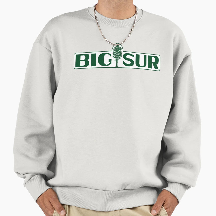 Big Sur Tree Sweatshirt - Streetwear Style for Adults - T-Shirt, Sweatshirt, Hoodie