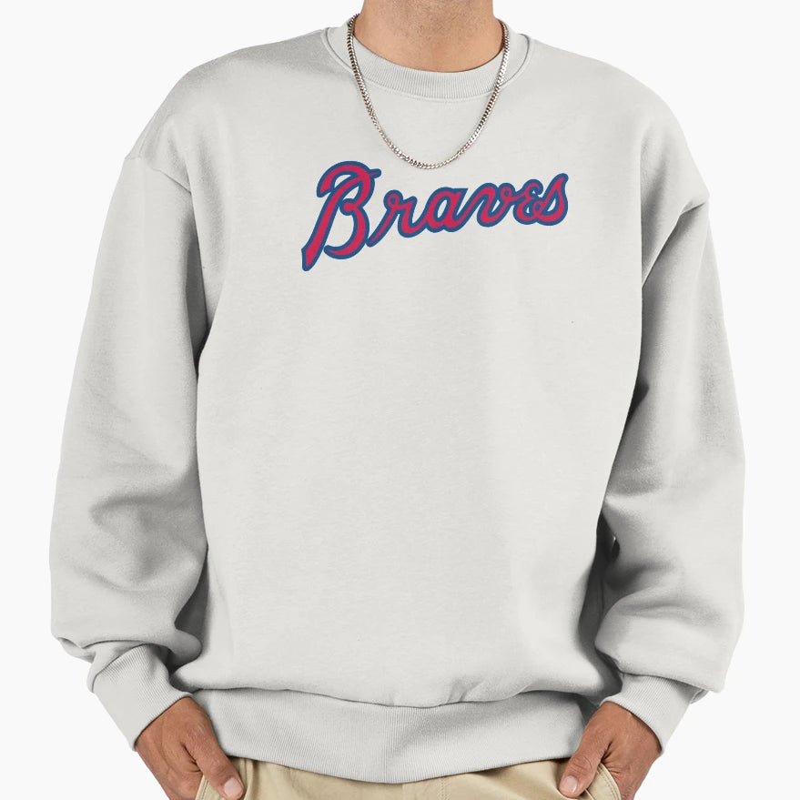 Braves Atalanta Sweatshirt - Aesthetic Graphic Unisex - T-Shirt, Sweatshirt, Hoodie