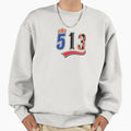 Cincinnati Sports 513 Area Code Sweatshirt - Casual Everyday Wear Men Women - T-Shirt, Sweatshirt, Hoodie