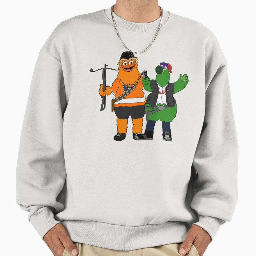 Phan Solo And Grittbacca Sweatshirt - Custom Art Print Unisex - T-Shirt, Sweatshirt, Hoodie