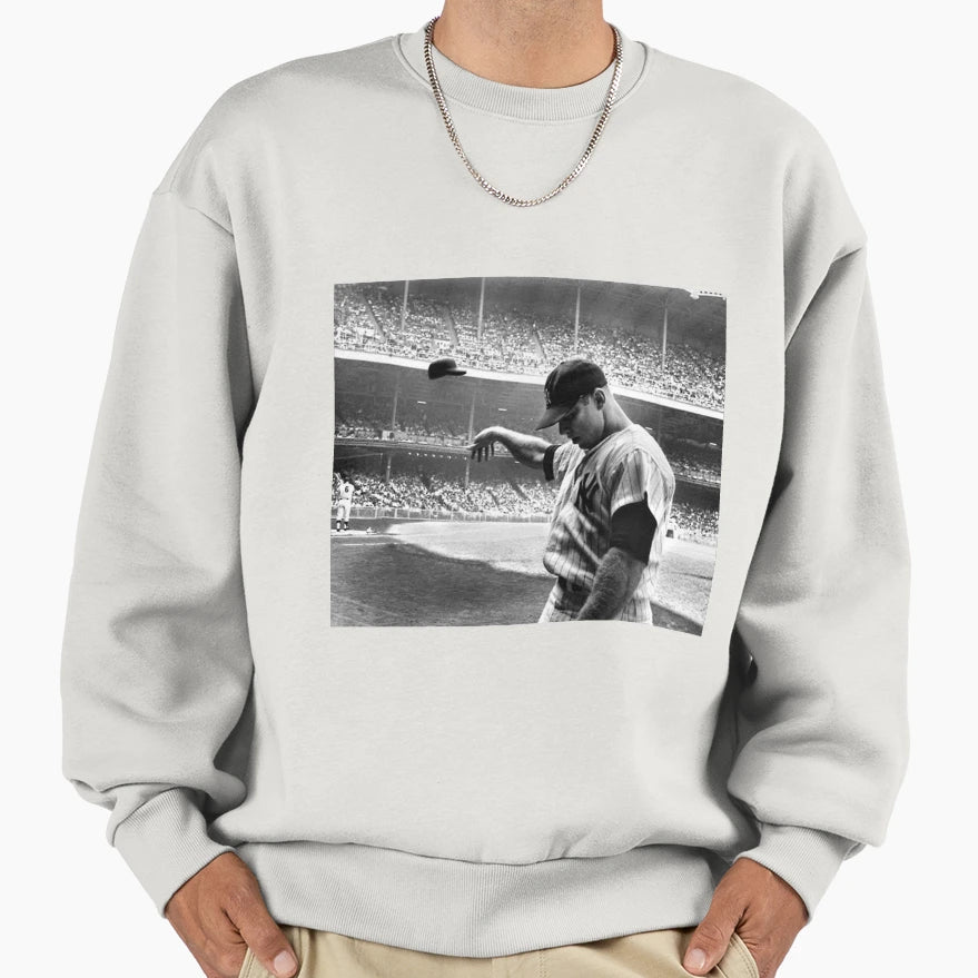Mickey Mantle Sweatshirt - Casual Everyday Wear for Adults - T-Shirt, Sweatshirt, Hoodie