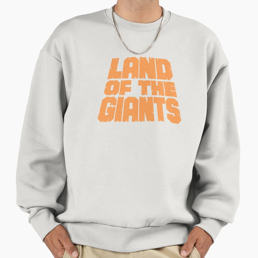 Land Giants Sweatshirt - Minimalist Print for Adults - T-Shirt, Sweatshirt, Hoodie