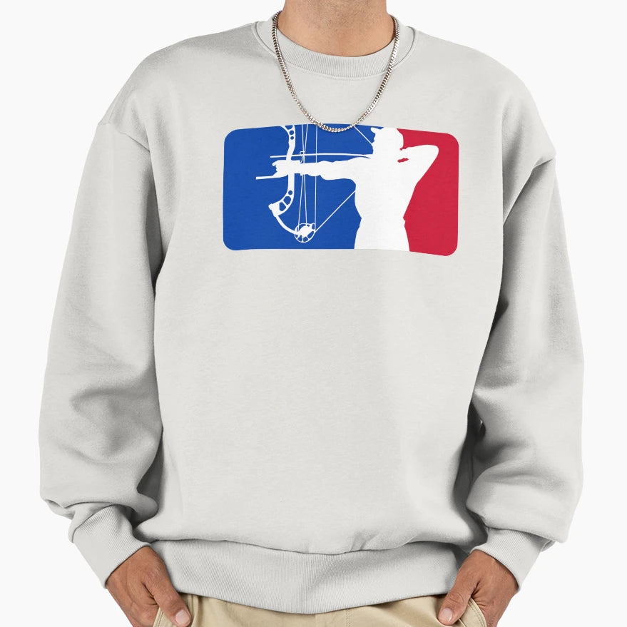 Bow Hunting League Sweatshirt - Streetwear Style for Adults - T-Shirt, Sweatshirt, Hoodie