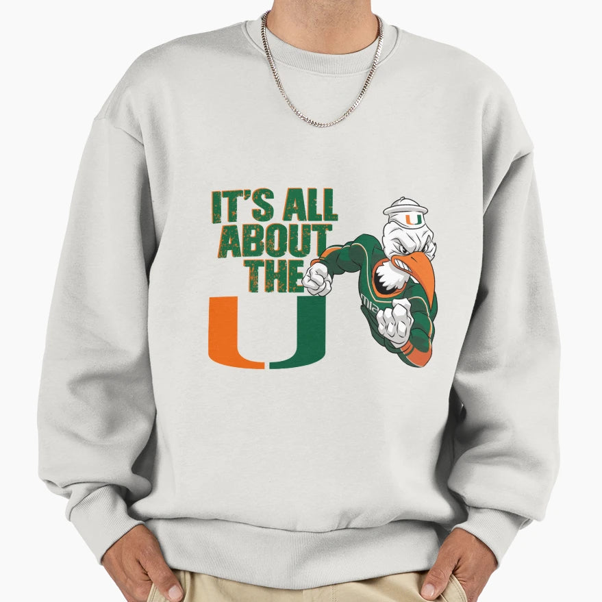 Its All About U Sweatshirt - Casual Everyday Wear Men Women - T-Shirt, Sweatshirt, Hoodie