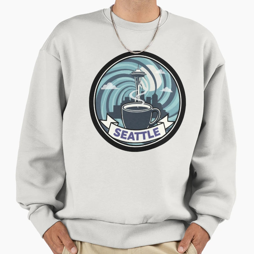 Seattle Sweatshirt - Graphic Print Men Women - T-Shirt, Sweatshirt, Hoodie
