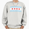 Chicago Flag Sweatshirt - Trendy Graphic Unisex - T-Shirt, Sweatshirt, Hoodie