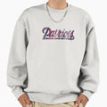 Patriots Cursive Brushstrokes Sweatshirt - Graphic Print Men Women - T-Shirt, Sweatshirt, Hoodie