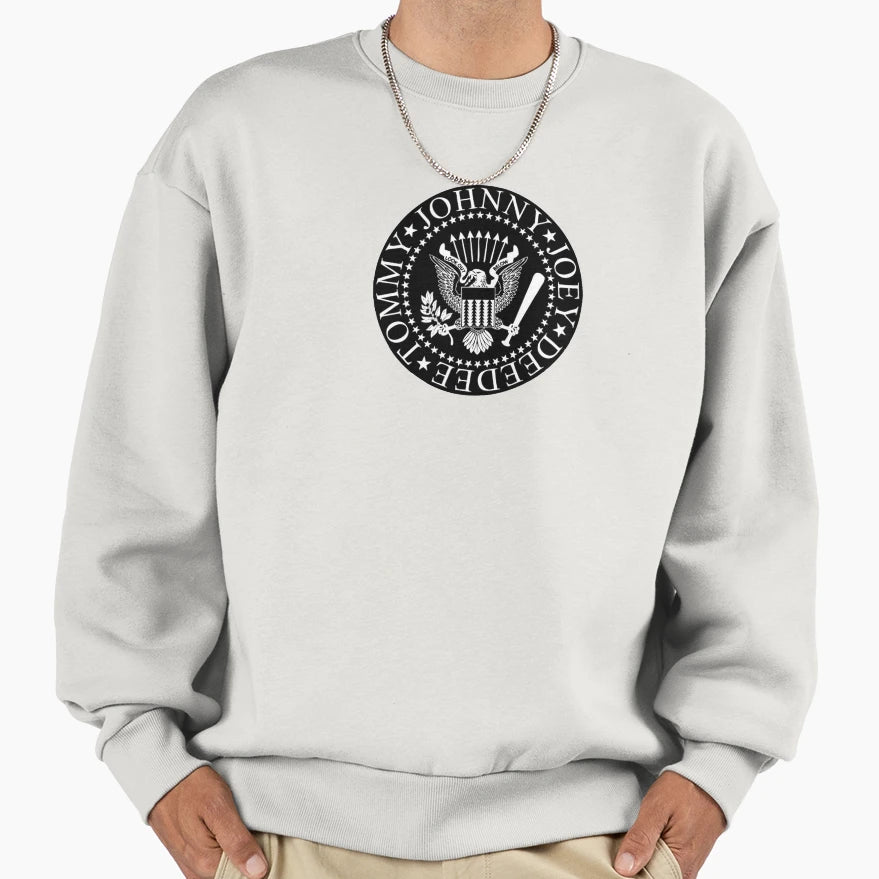 Ramones Sweatshirt - Minimalist Print Men Women - T-Shirt, Sweatshirt, Hoodie