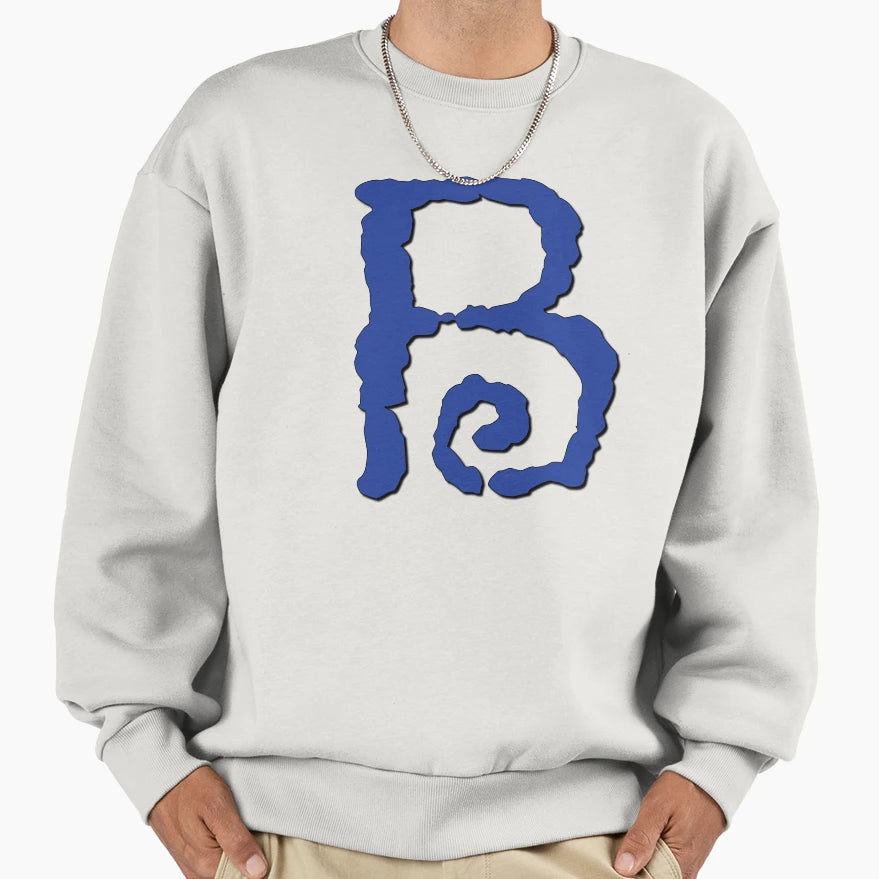 B Letter Letter B Sweatshirt - Custom Art Print Men Women - T-Shirt, Sweatshirt, Hoodie