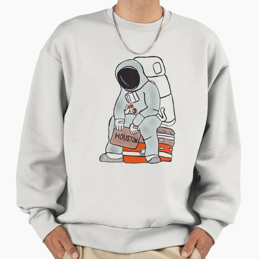 Astronaut Love Astronaut Sweatshirt - Fun Novelty Design for Adults - T-Shirt, Sweatshirt, Hoodie