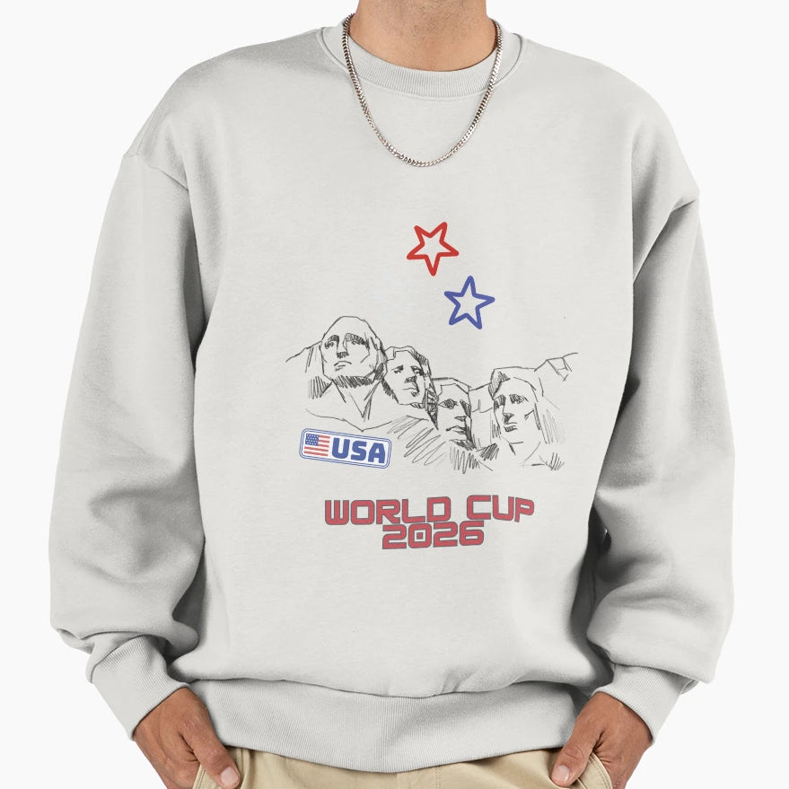 World Cup 2026 Sweatshirt - Minimalist Print for Adults - T-Shirt, Sweatshirt, Hoodie