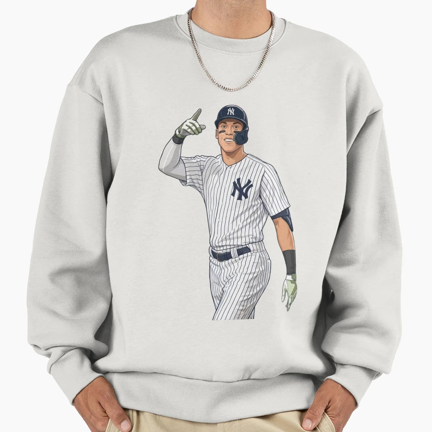 Aaron Judge Sweatshirt - Custom Art Print for Adults - T-Shirt, Sweatshirt, Hoodie