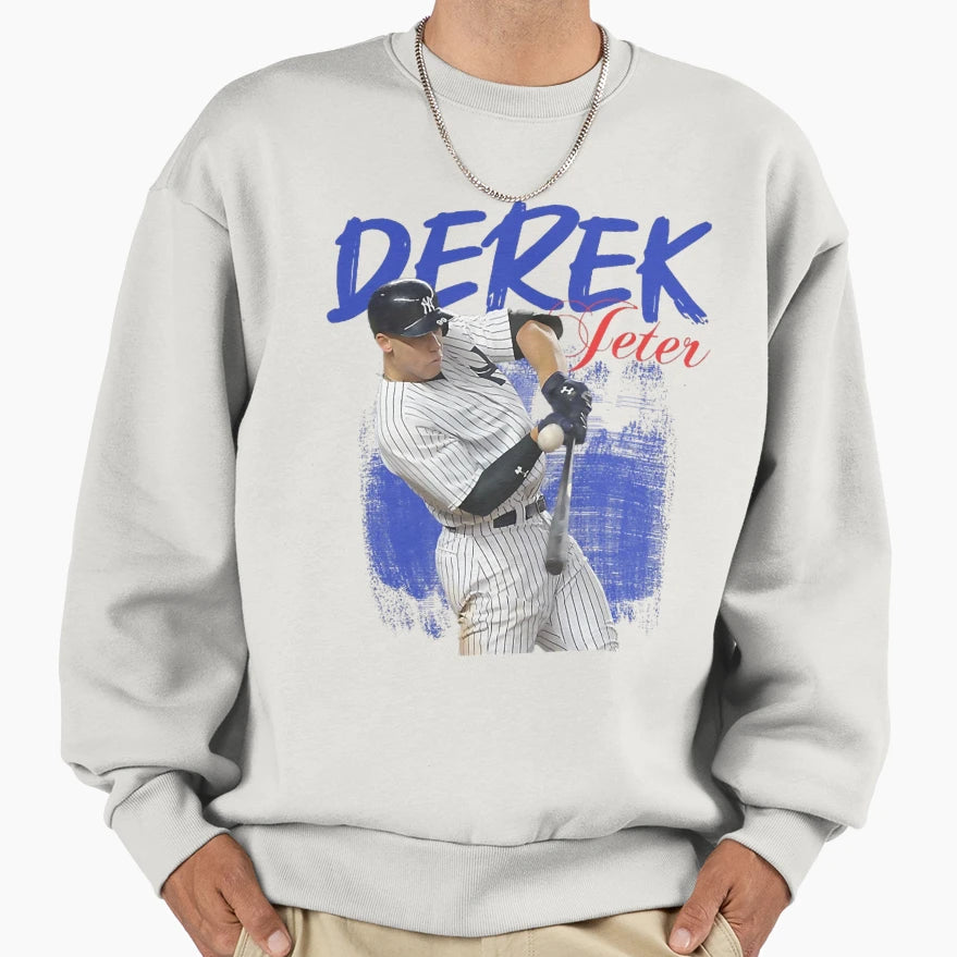 Derek Sport Jeter Sweatshirt - Graphic Print for Adults - T-Shirt, Sweatshirt, Hoodie