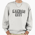 Comic Kansas City Block Black Sweatshirt - Minimalist Print Men Women - T-Shirt, Sweatshirt, Hoodie
