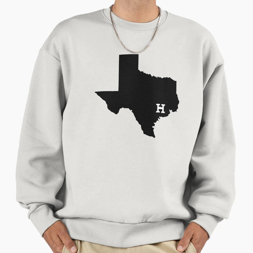 Texas Houston Sweatshirt - Novelty Apparel Unisex - T-Shirt, Sweatshirt, Hoodie