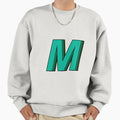 Green M Sweatshirt - Trendy Graphic for Adults - T-Shirt, Sweatshirt, Hoodie